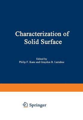 Characterization of Solid Surfaces 1