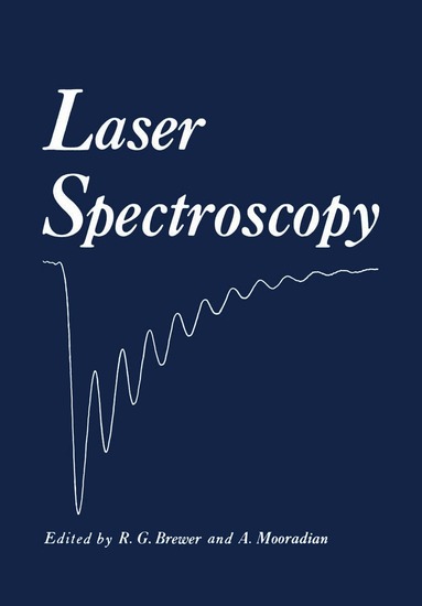 Richard Brewer - Laser Spectroscopy, Häftad