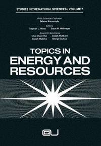 bokomslag Topics in Energy and Resources
