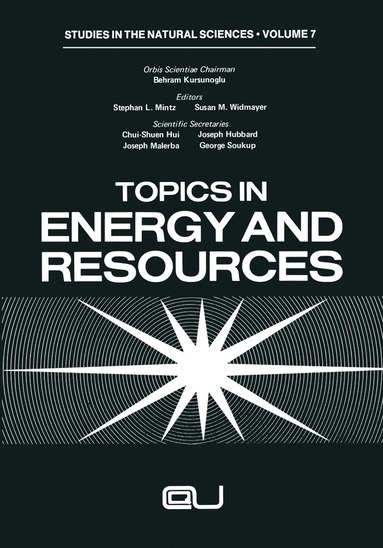 bokomslag Topics in Energy and Resources