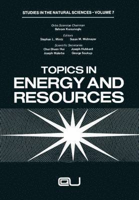 Topics in Energy and Resources 1