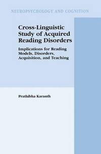 bokomslag Cross-Linguistic Study of Acquired Reading Disorders