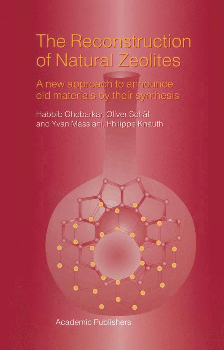 Habbib Ghobarkar, Oliver Schäf, Yvan Massiani, Philippe Knauth, Habbib Ghobarkar, Oliver Schäf - Reconstruction of Natural Zeolites, Häftad