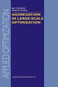 bokomslag Aggregation in Large-Scale Optimization