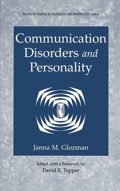 bokomslag Communication Disorders and Personality
