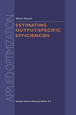 Estimating Output-Specific Efficiencies 1