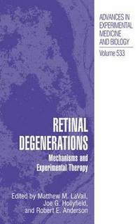 bokomslag Retinal Degenerations
