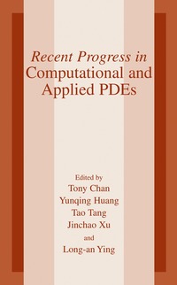 bokomslag Recent Progress in Computational and Applied PDES