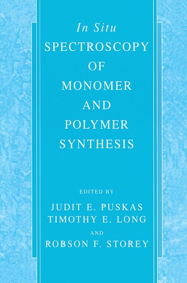 Judit E. Puskas, Timothy E. Long, Robson F. Storey - In Situ Spectroscopy of Monomer and Polymer Synthesis, Häftad