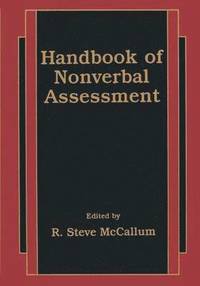 bokomslag Handbook of Nonverbal Assessment