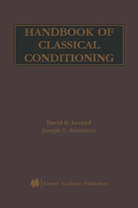 bokomslag Handbook of Classical Conditioning