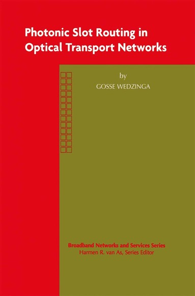 Gosse Wedzinga - Photonic Slot Routing in Optical Transport Networks, Häftad