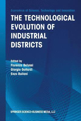 Fiorenza Belussi, Giorgio Gottardi, Enzo Rullani - Technological Evolution of Industrial Districts, Häftad