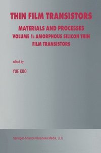 bokomslag Thin Film Transistors