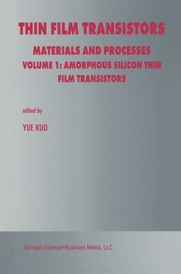 bokomslag Thin Film Transistors