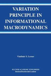 bokomslag Variation Principle in Informational Macrodynamics