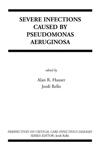 bokomslag Severe Infections Caused by Pseudomonas Aeruginosa