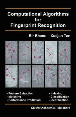 bokomslag Computational Algorithms for Fingerprint Recognition