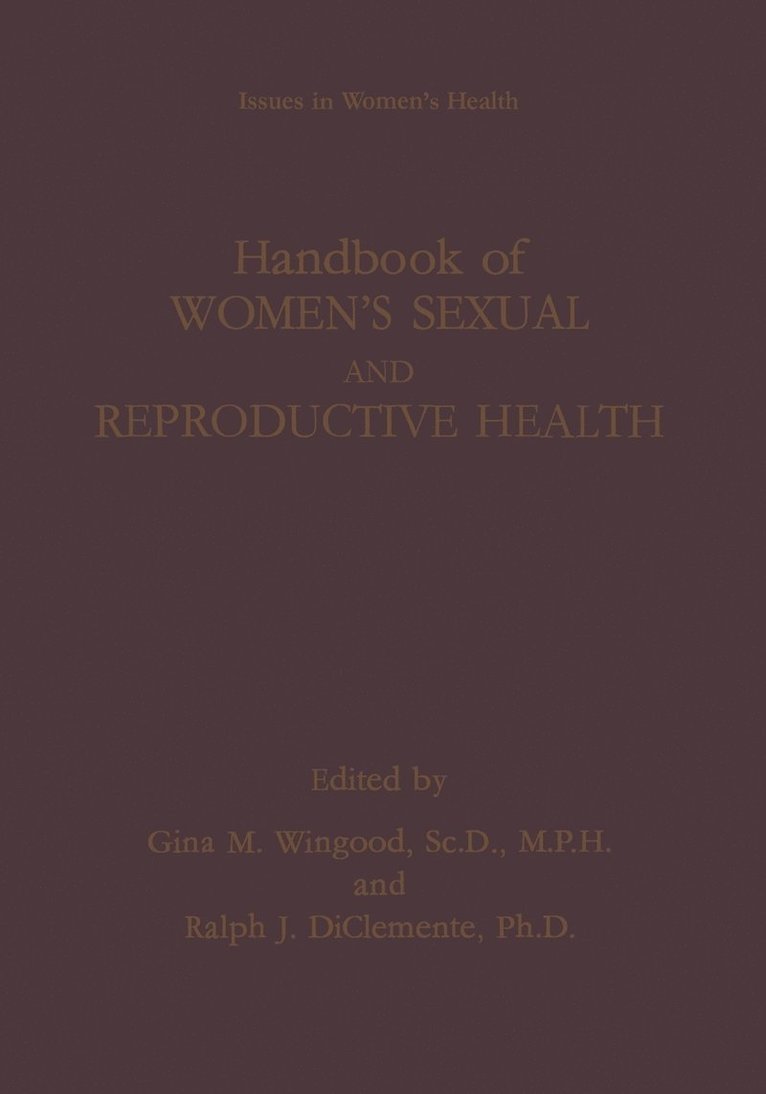 Handbook of Womens Sexual and Reproductive Health 1