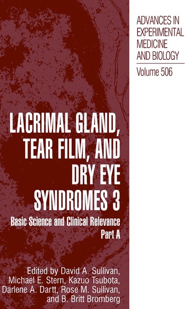 bokomslag Lacrimal Gland, Tear Film, and Dry Eye Syndromes 3