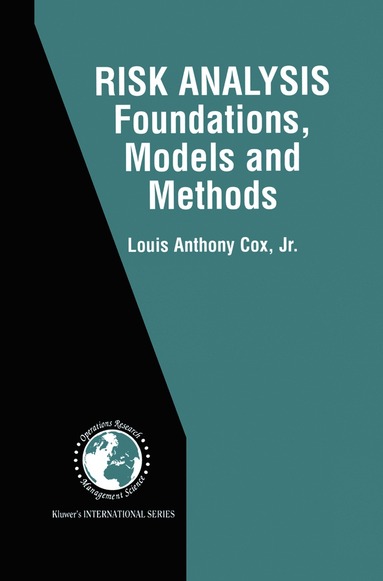 bokomslag Risk Analysis Foundations, Models, and Methods