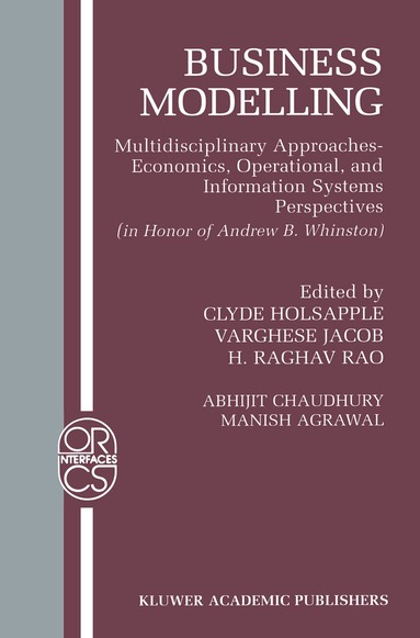 Clyde Holsapple, Varghese S. Jacob, H. Raghav Rao - Business Modelling, Häftad