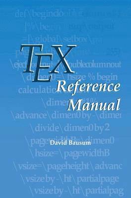 TeX Reference Manual 1