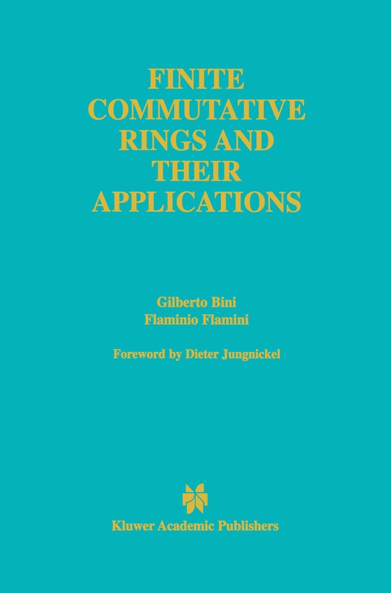 Finite Commutative Rings and Their Applications 1