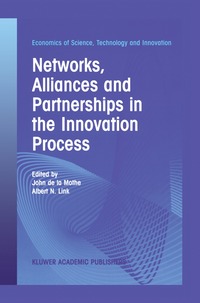 bokomslag Networks, Alliances and Partnerships in the Innovation Process