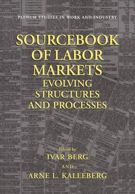Ivar Berg, Arne L. Kalleberg - Sourcebook of Labor Markets, Häftad