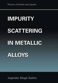 bokomslag Impurity Scattering in Metallic Alloys