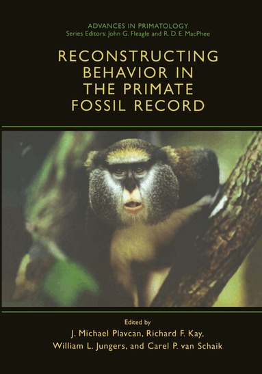 J. Michael Plavcan, Richard F. Kay, William L. Jungers, Carel P. van Schaik - Reconstructing Behavior in the Primate Fossil Record, Häftad
