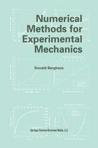bokomslag Numerical Methods for Experimental Mechanics