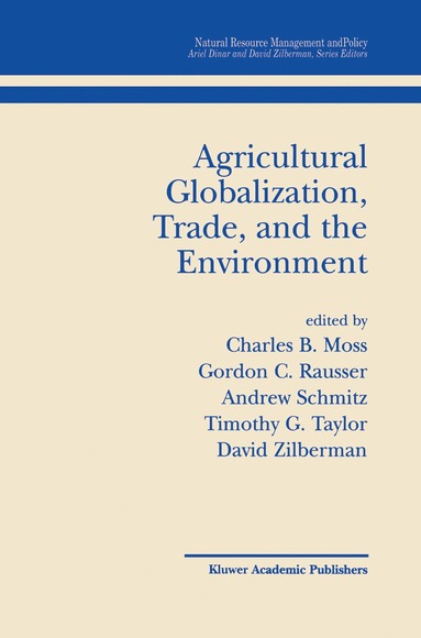 bokomslag Agricultural Globalization Trade and the Environment