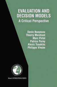 bokomslag Evaluation and Decision Models