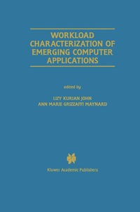 bokomslag Workload Characterization of Emerging Computer Applications