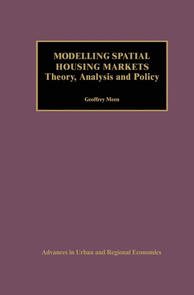 bokomslag Modelling Spatial Housing Markets