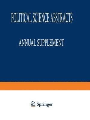 bokomslag Political Science Abstracts