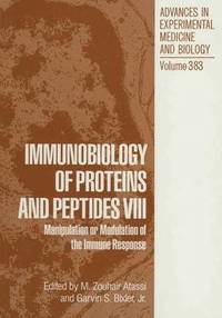 bokomslag Immunobiology of Proteins and Peptides VIII