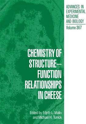 bokomslag Chemistry of Structure-Function Relationships in Cheese