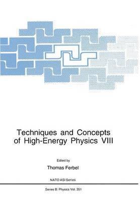 Thomas Ferbel - Techniques and Concepts of High-Energy Physics VIII, Häftad