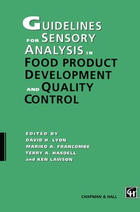 bokomslag Guidelines for Sensory Analysis in Food Product Development and Quality Control