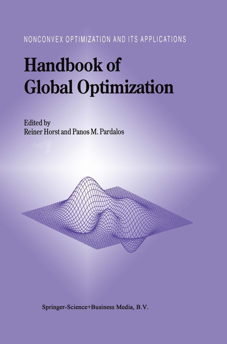Handbook of Global Optimization