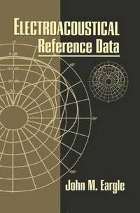 bokomslag Electroacoustical Reference Data