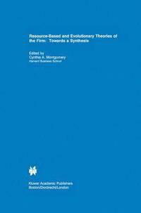 bokomslag Resource-Based and Evolutionary Theories of the Firm