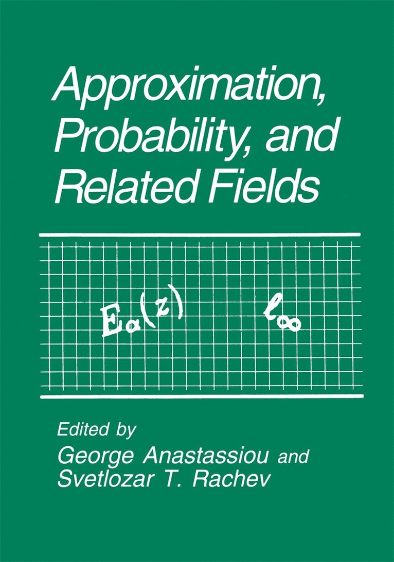 Approximation, Probability, and Related Fields 1