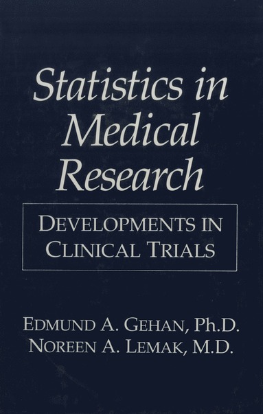 bokomslag Statistics in Medical Research