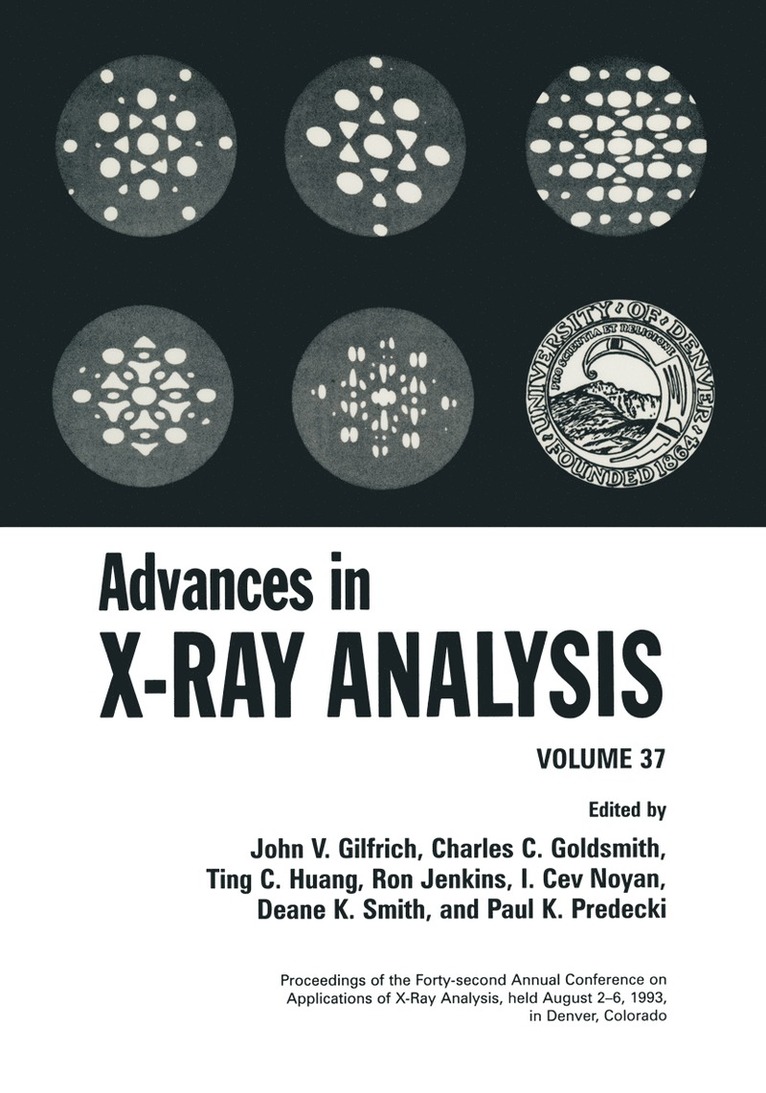 Advances in X-Ray Analysis 1