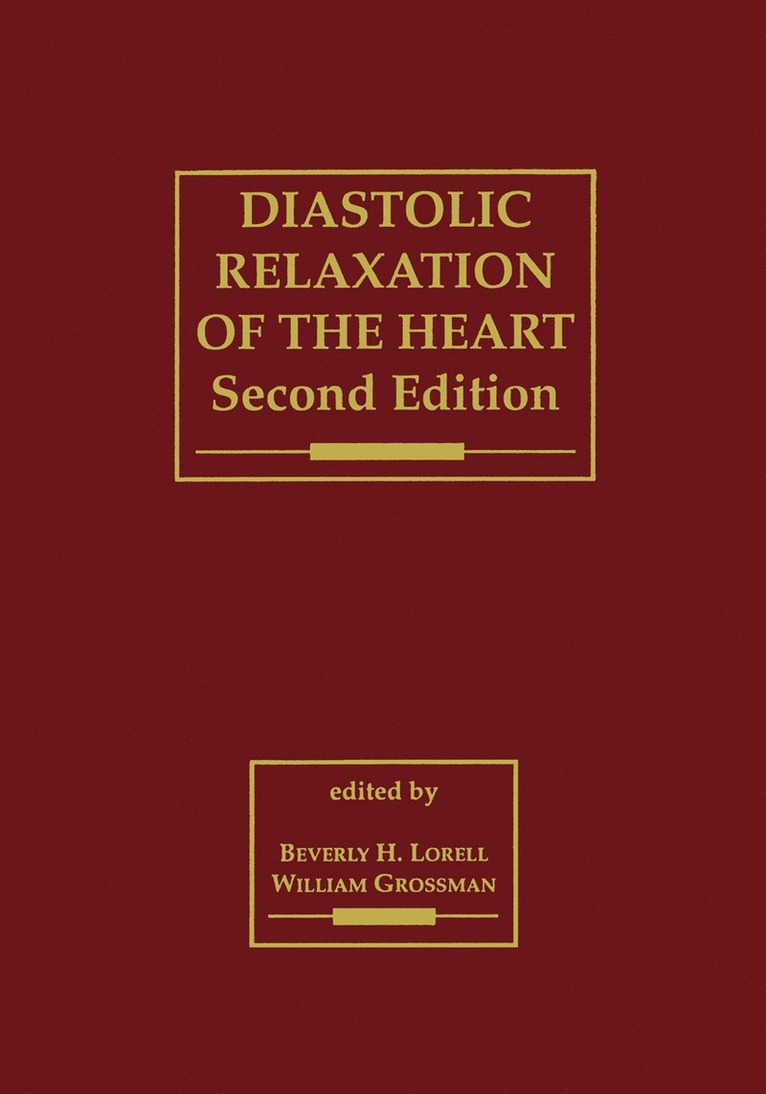 Diastolic Relaxation of the Heart 1