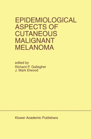 bokomslag Epidemiological Aspects of Cutaneous Malignant Melanoma